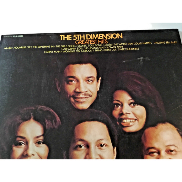 The 5th Dimension Greatest Hits LP Vinyl SCS-33900 Soul City 1969 - Picture 8 of 8
